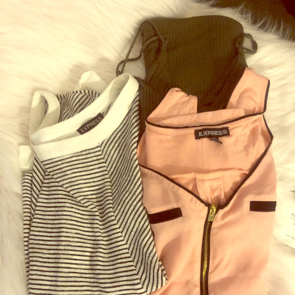 🚨🚨Express Top & Dress Bundle 🥳🥳 Sz L